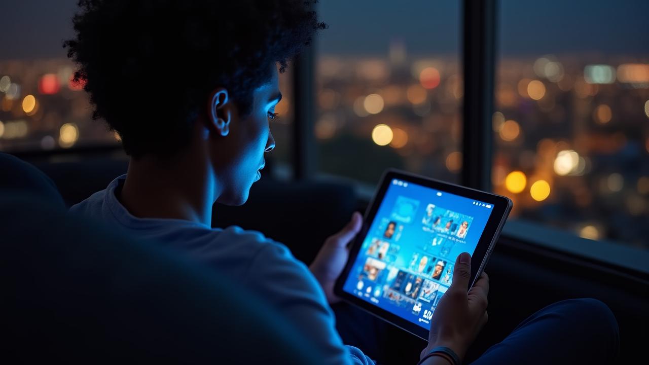 Premium cinematic entertainment on mobile device